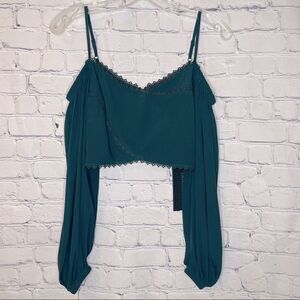 Olivaceous Crop Top